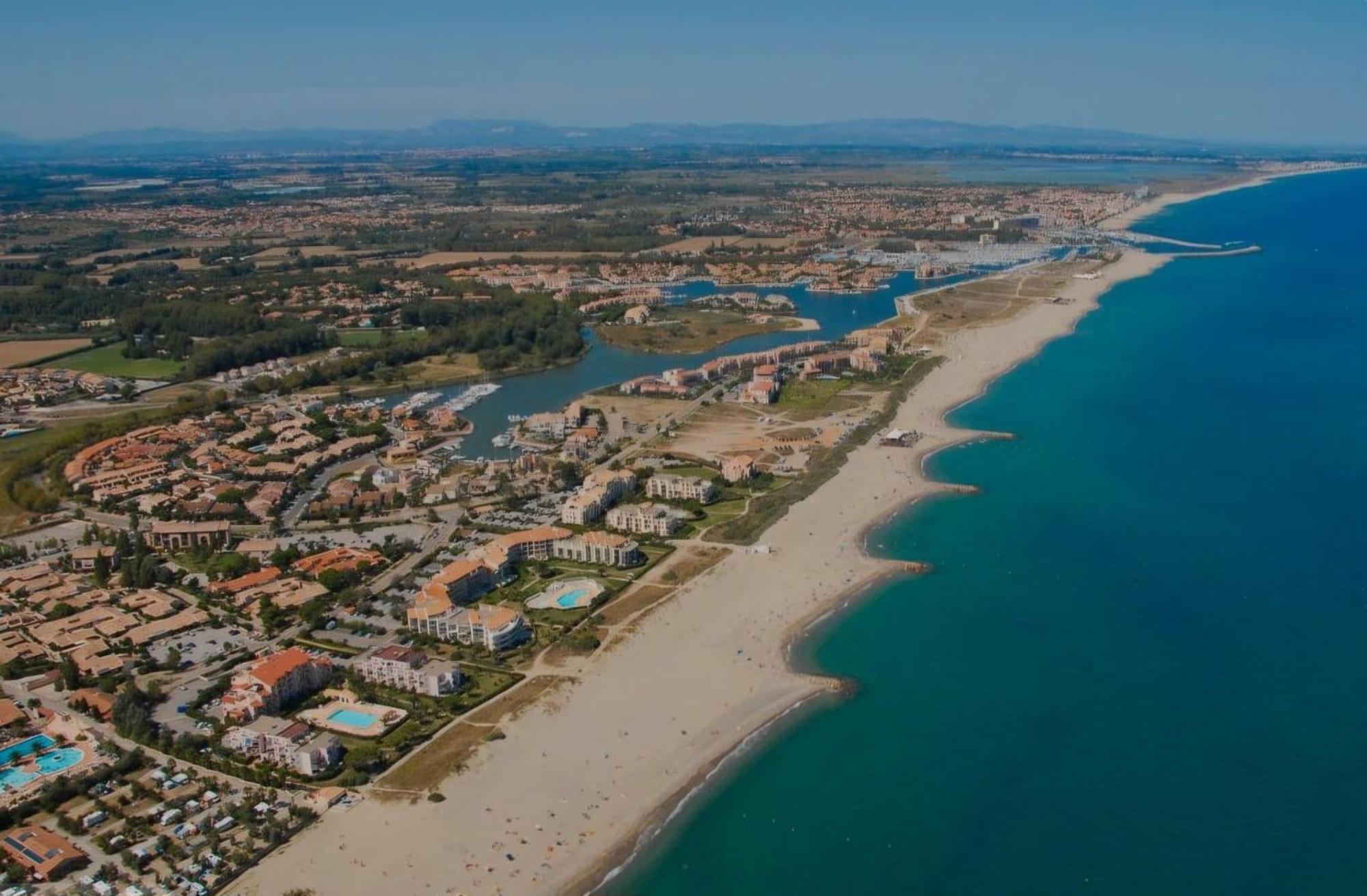 T1 Cozy en Bord de Plage avec Vue Mer Canet-en-Roussillon Eksteriør bilde